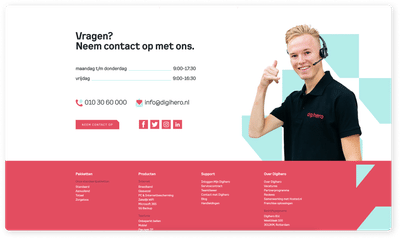 Digihero website - Creación de Sitios Web