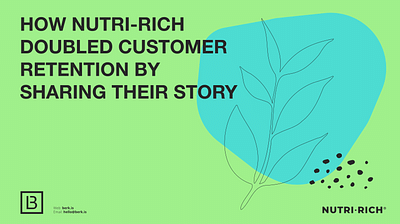 Nutri-Rich's E-Commerce Triumph: BERK Success - Pubblicità online