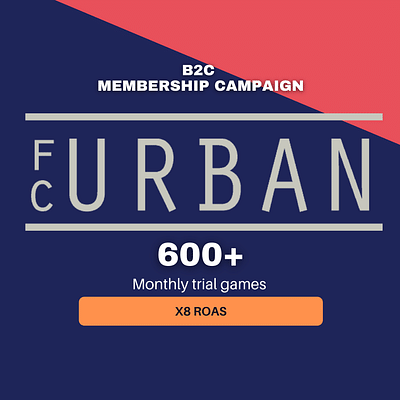 Fc Urban membership campaign - Online Advertising