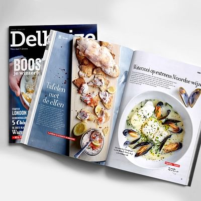 Delhaize Magazine: save on media - Content Strategy