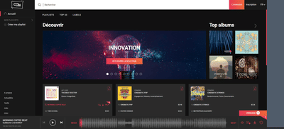 CDM MUSIC - Application web