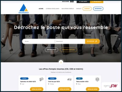 Cluster blog SEO + schema JobPosting - Excelliance - Référencement naturel
