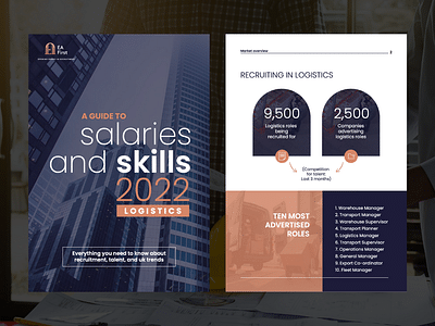 Brochure Design For A Recruitment Agency - Branding y posicionamiento de marca