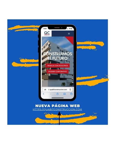 Diseño Web para Quabit Construction - Website Creation