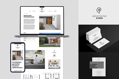 Architektur Seger – Rebranding & Webdesign - Grafische Identität