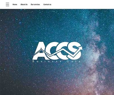 Website Development For Access Capital Consulting - Design & graphisme