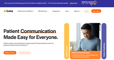Luma Health - Website Creation