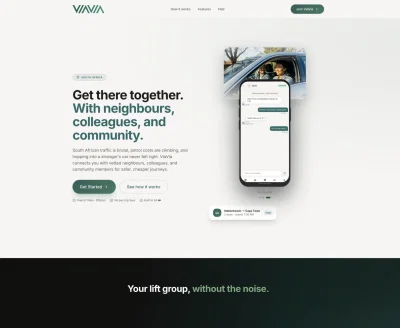 ViaVia — Brand, website and community travel app - Web Application