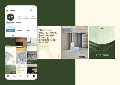 Estrategia de márketing integral de empresa de construcción - Redes Sociales