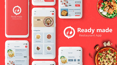 Readymade Restaurant App - App móvil