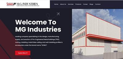 SEO Success For MG Industries In Delhi NCR - Growth Marketing