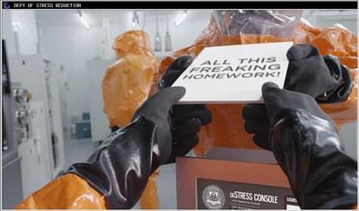 DEPARTMENT OF STRESS REDUCTION - Werbung