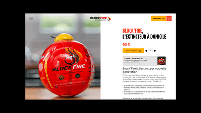 Block'Fire - Website Creatie