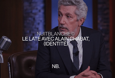 Le Late Avec Alain Chabat - Identité, Habillage - Image de marque & branding