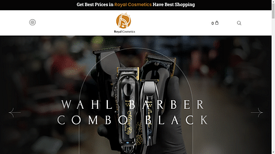 Royal Cosmetics - Webseitengestaltung