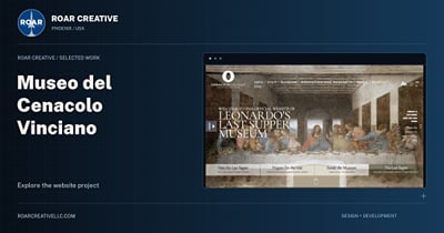 Museo del Cenacolo Vinciano — Web Development for VIVA - Website Creation