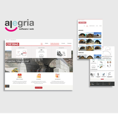 Sitio Web para Coesbag - Estrategia de contenidos