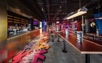 Designing LANE7’s First Overseas Competitive Entertainment Venue - 3D