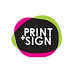 Print Plus Sign logo