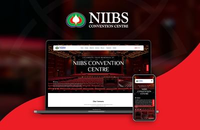 NIIBS Convention Centre Website Development - Website Creation