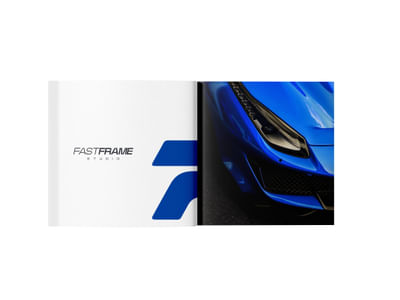 FastFrame Studio Logo - Grafikdesign