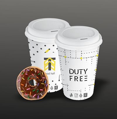 Branding & Design for Duty Free - Grafikdesign