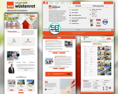Wüstenrot Immobilien | Webdesign - Webseitengestaltung