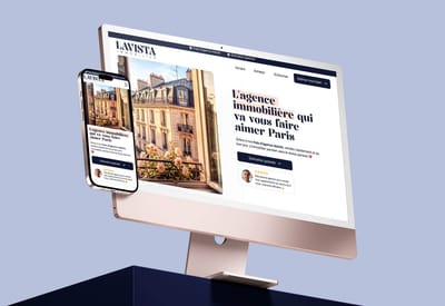 Création de site Wix, SEO & GEO pour une agence immobilière à Paris - Référencement naturel