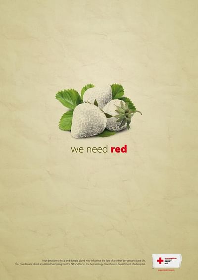 We need red