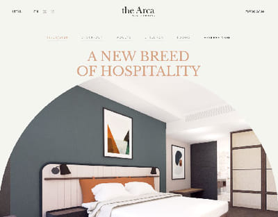 The Arca Website - Website Creatie