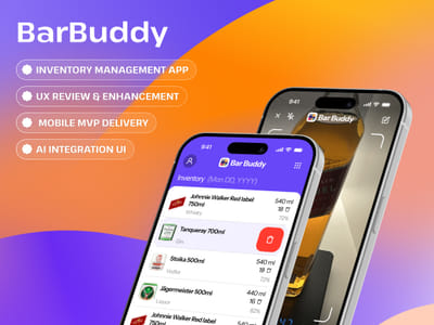 BarBuddy – AI-Enhanced Inventory - App móvil