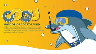 Indian Coast Guard's Mascot - Graphic Design