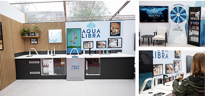 Aqua Libra Stand - Advertising