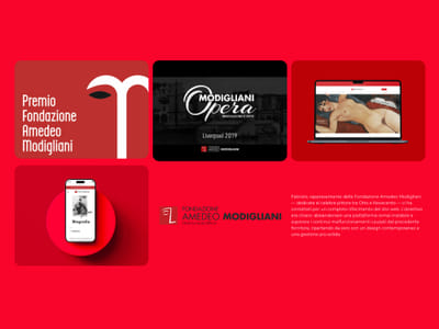 Fondazione Amedeo Modigliani - Creazione di siti web