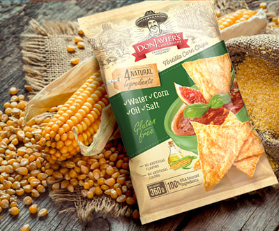 Don Javier’s Tortilla Corn Chips Packaging Design - Branding & Positioning