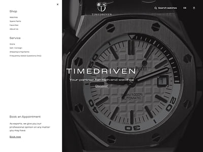 Timedriven - Création de site internet