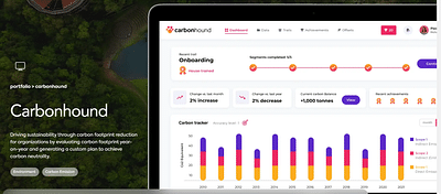 Carbonhound | Environmental Web App - Web Applicatie