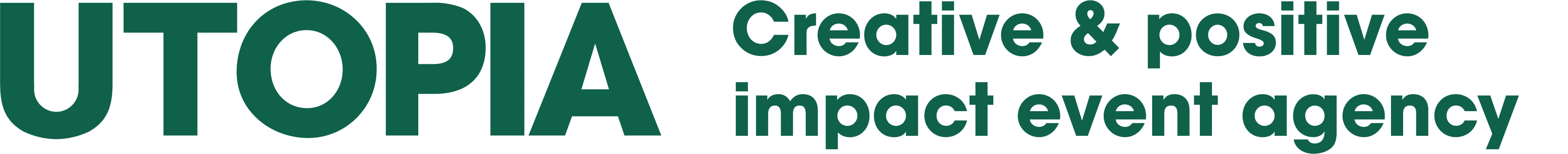 Utopia Events: Creative  & positive impact event agency