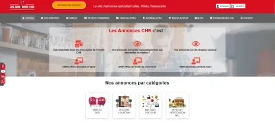 Maintenance et évolution d'un site d'annonce - Website Creation