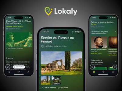 Lokaly - Développement from scratch : appli mobile, web et, CMS - Webanwendung