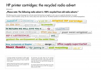 RECYCELTE FUNKSPOT - Advertising