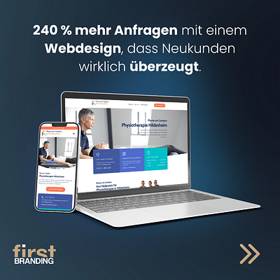 Physio am Campus GbR • Website Relaunch & Branding - Onlinewerbung