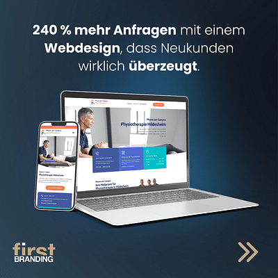 Physio am Campus GbR • Website Relaunch & Branding - Website Creation