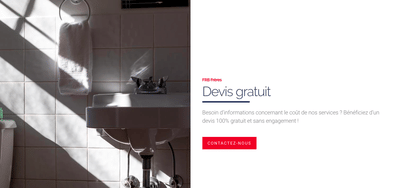 Création de site internet - FRB Frères - Website Creation