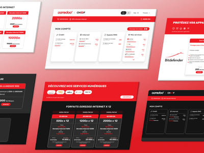 Ooredoo Algeria – Telecommunications Website Development - Mobile App
