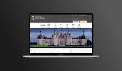 Domaine National de Chambord : WordPress,UX/UI,SEO - Création de site internet