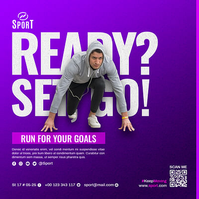 GYM Exercise and Fitness Socialmedia Post Design - Grafikdesign