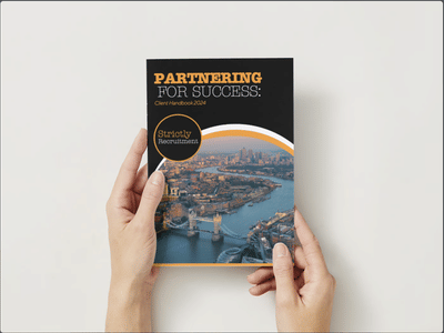 Strictly Recruitment - B2B Brochure - Graphic Design