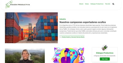 Diseño Web Medio de Comunicación - Creación de Sitios Web