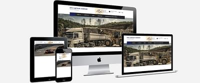 Web Development for a Logistics Firm - Création de site internet